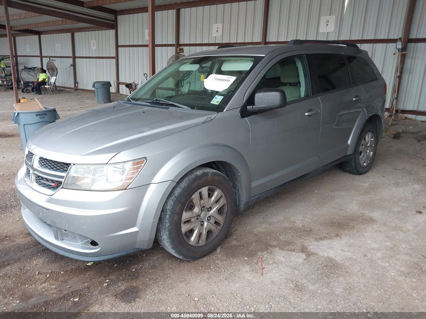 2018 Dodge Journey, Обычный износ, IAAI, VIN 3C4PDCAB2JT310823 — фото 2