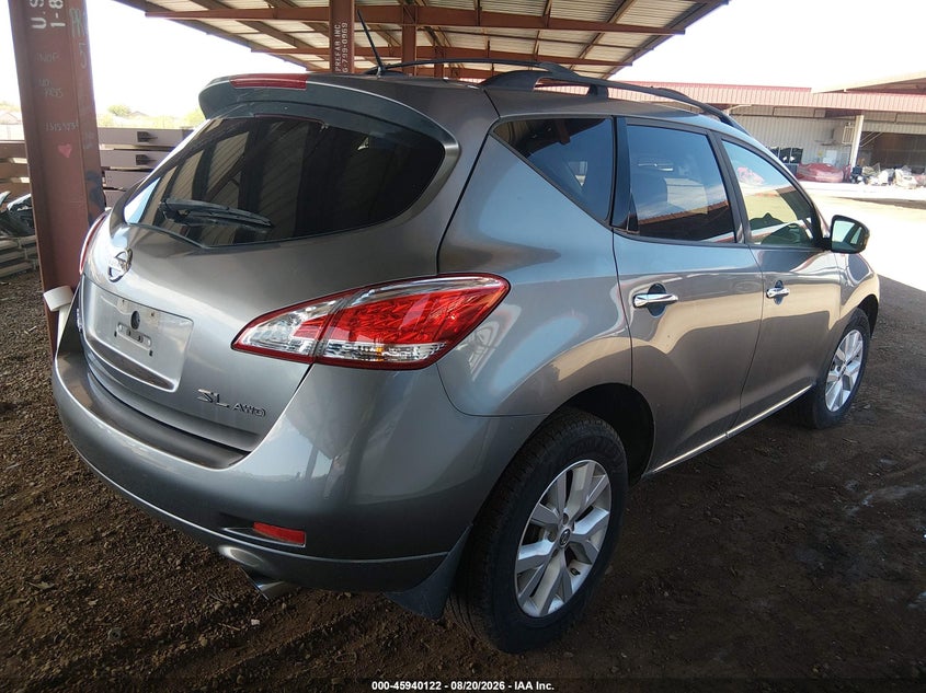 2013 NISSAN MURANO auction photo 4