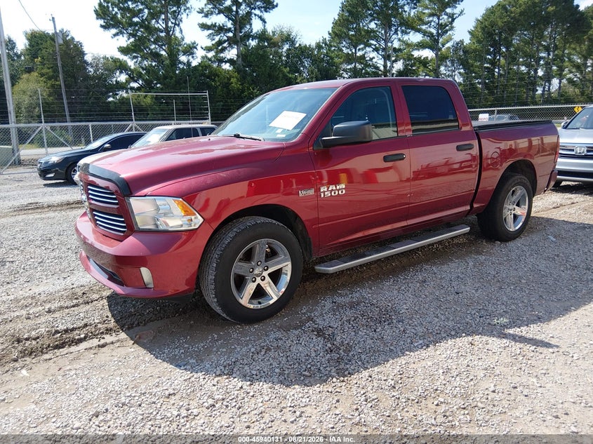 2015 RAM 1500, Неизвестно, IAAI, VIN 1C6RR6KT7FS552414 — фото 2