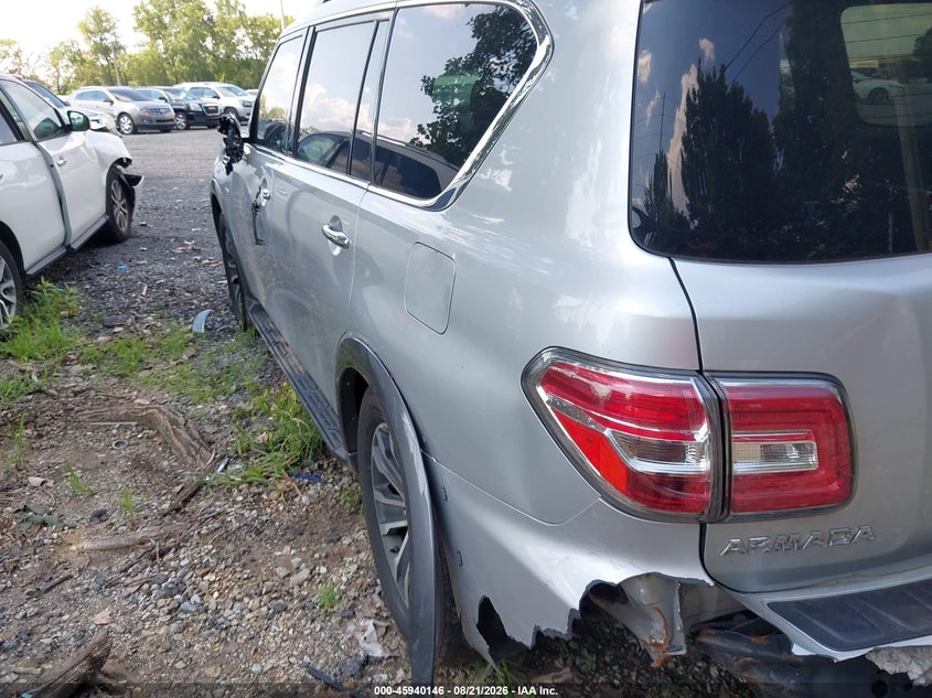 Vin: jn8ay2nd1k9092923, lot: 46439317, nissan armada sl 20193