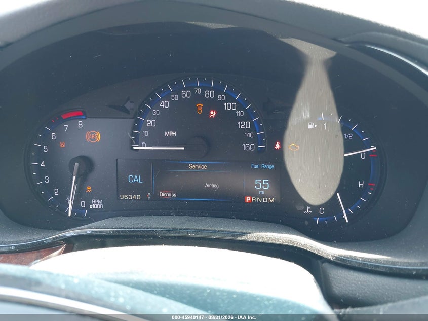 CADILLAC CTS 2015 VIN 1G6AX5S38F0120550