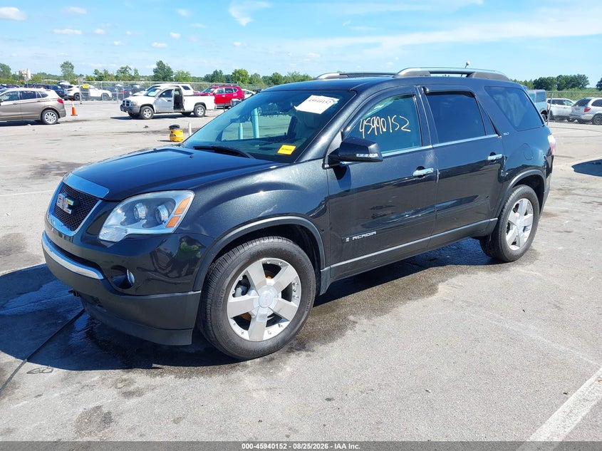 2008 GMC Acadia, Затопление, IAAI, VIN 1GKEV33758J190969 — фото 2