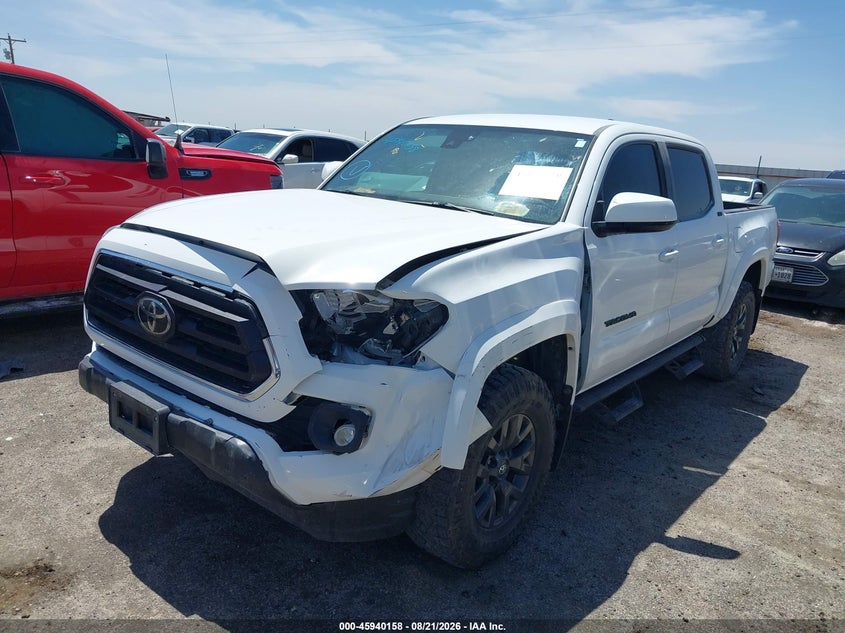 2023 Toyota Tacoma Sr5 V6, Left Front, IAAI, VIN 3TMAZ5CN0PM208580 — photo 2