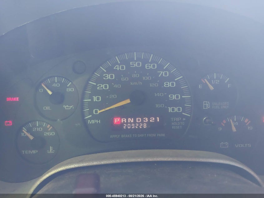 1997 CHEVROLET ASTRO PASSENGER auction photo 7