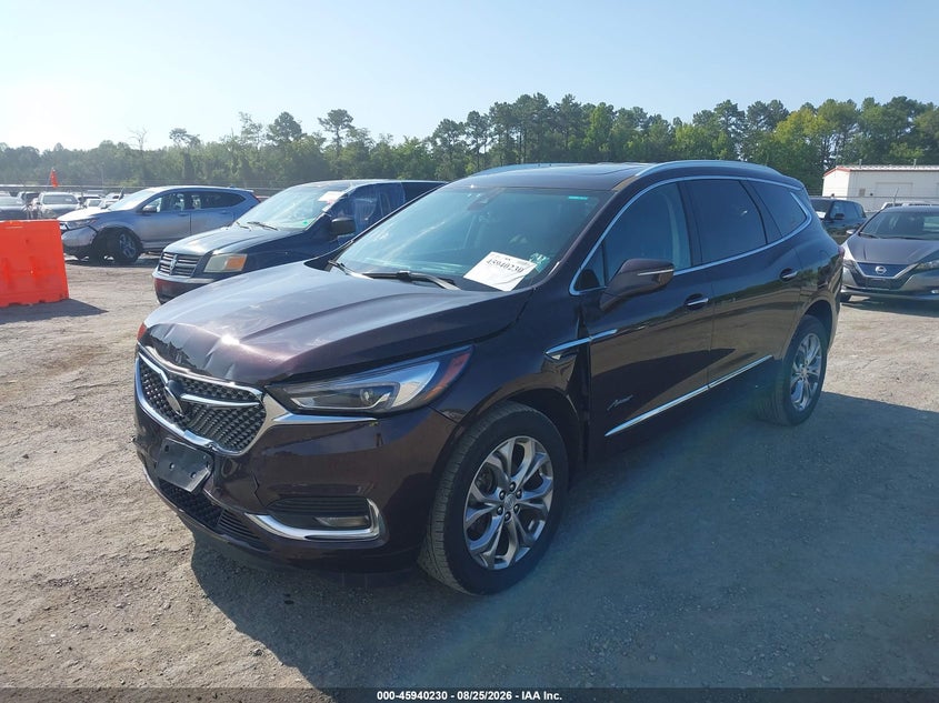 2021 Buick Enclave, Front & Rear, IAAI, VIN 5GAEVCKW0MJ143557 — photo 2