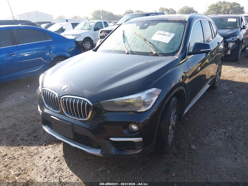 2019 BMW X1, Затопление, IAAI, VIN WBXHT3C57K3H36735 — фото 2