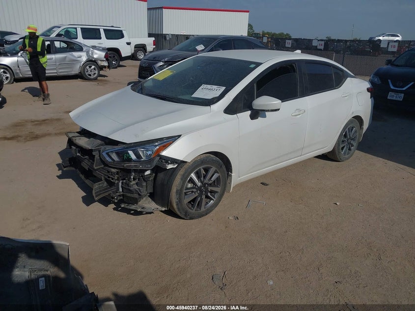 2023 Nissan Versa, Front End, IAAI, VIN 3N1CN8EV4PL873204 — photo 2