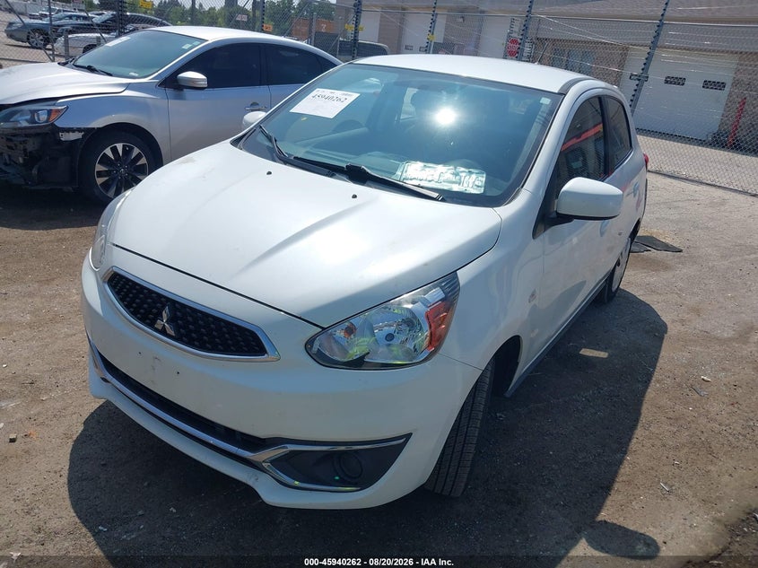 2019 Mitsubishi Mirage, Удар ззаду, IAAI, VIN ML32A3HJ9KH006097 — фото 2