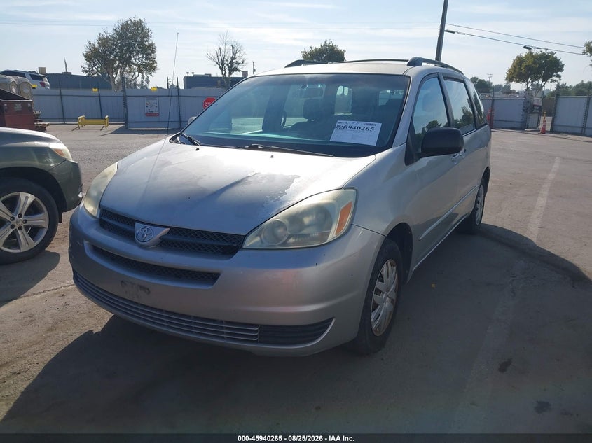 2004 Toyota Sienna, Звичайний знос, IAAI, VIN 5TDZA23C64S055108 — фото 2