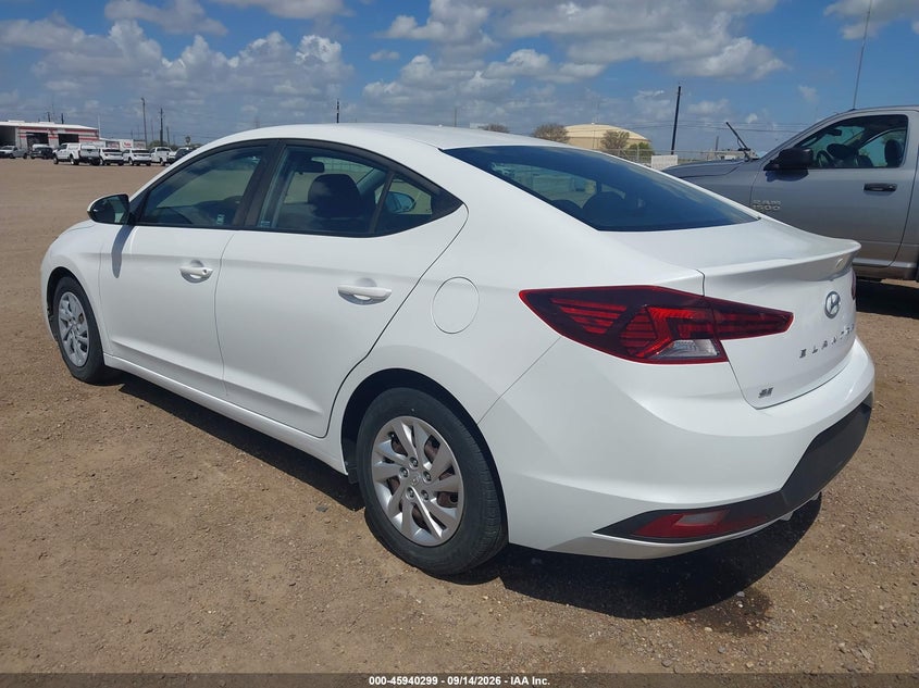 Vin: 5npd74lf9lh610815, lot: 46439471, hyundai elantra se 20203
