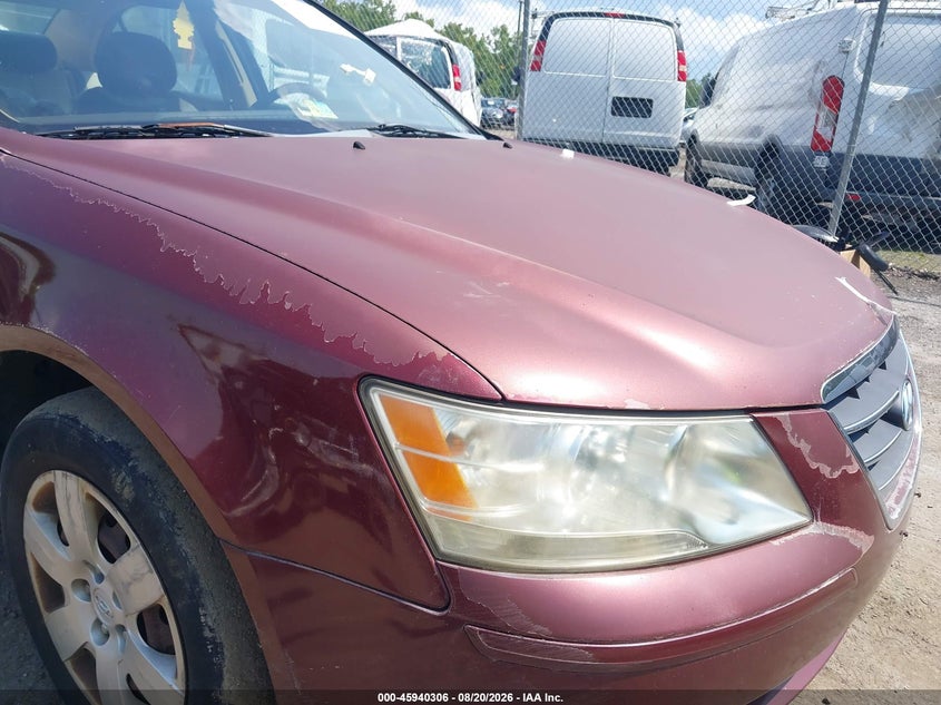 HYUNDAI SONATA 2009 VIN 5NPET46C99H490234