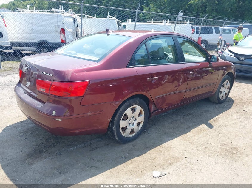 2009 HYUNDAI SONATA auction photo 4