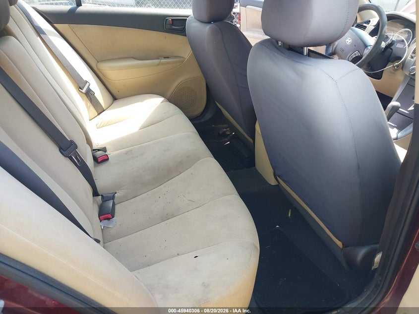 2009 HYUNDAI SONATA auction photo 8