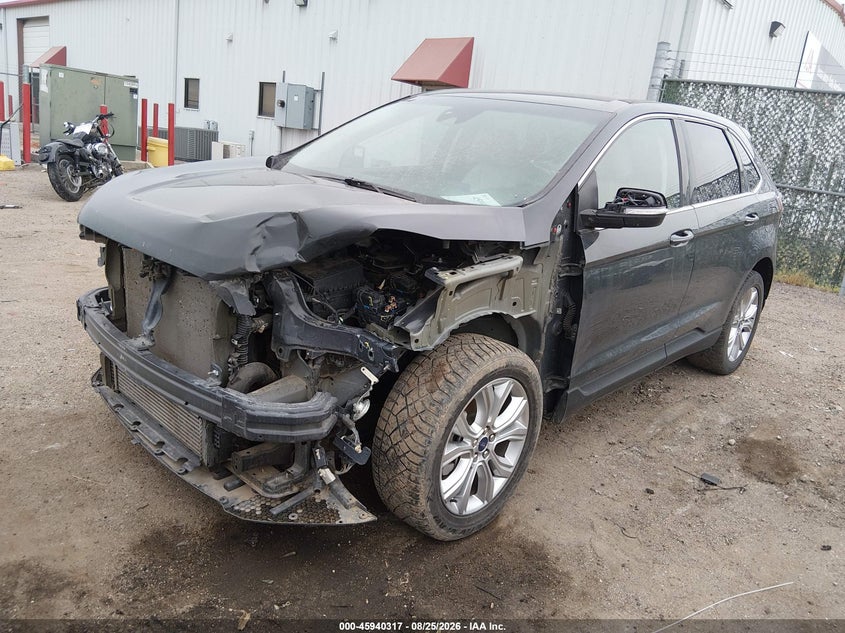 Vin: 2fmpk4k92mba53830, lot: 46439489, ford edge titanium 20212