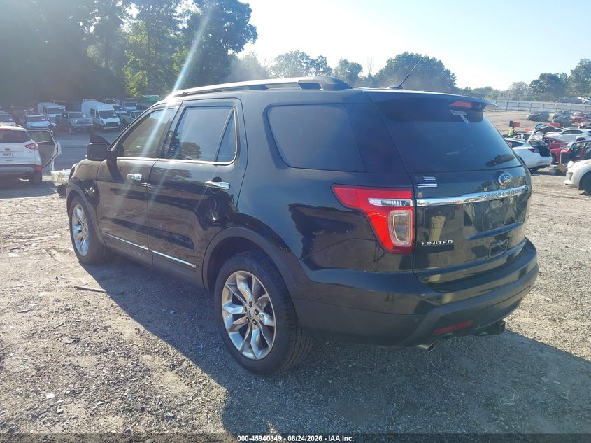 Vin: 1fm5k7f83dga61227, lot: 46439521, ford explorer limited 20133