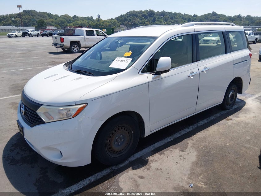 2014 Nissan Quest, Right Side, IAAI, VIN JN8AE2KP8E9101323 — photo 2
