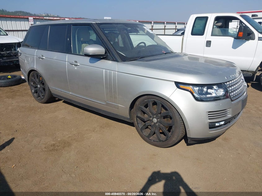2016 LAND ROVER RANGE ROVER auction photo 1
