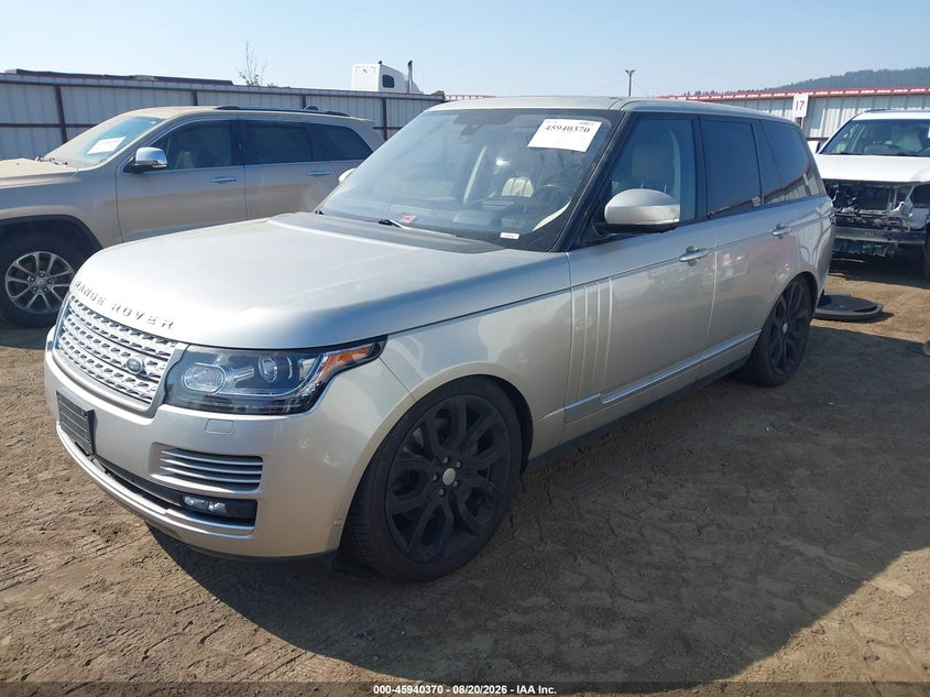 2016 LAND ROVER RANGE ROVER auction photo 2
