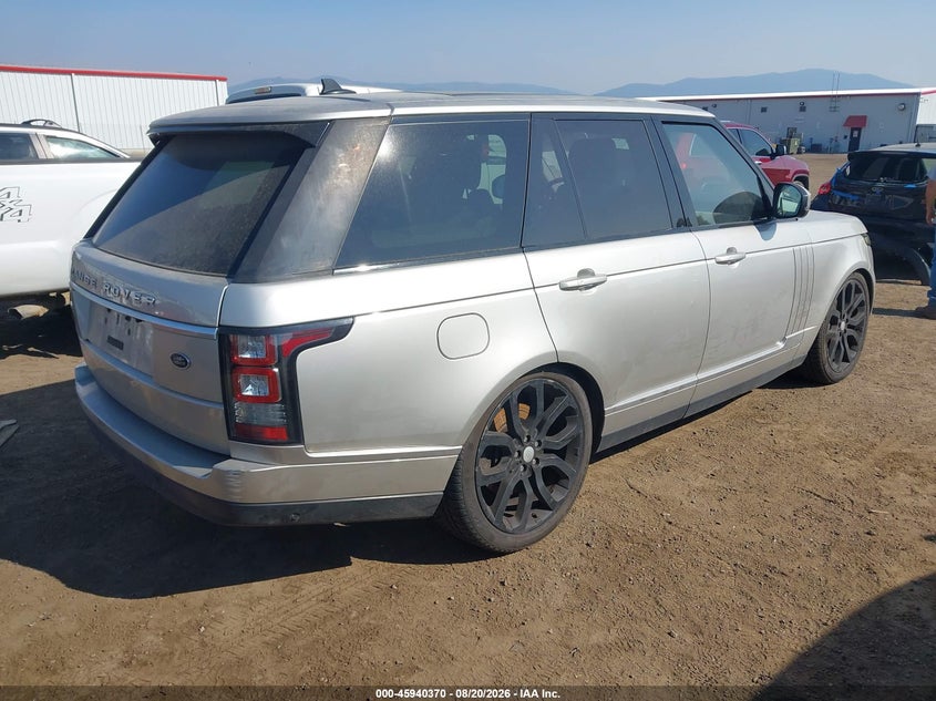 2016 LAND ROVER RANGE ROVER auction photo 4