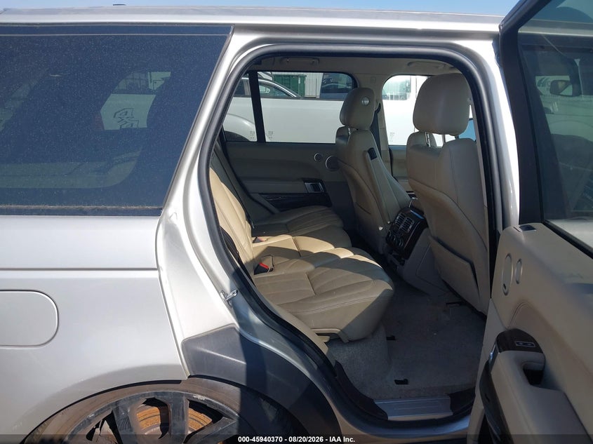 2016 LAND ROVER RANGE ROVER auction photo 8
