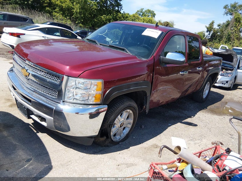 2013 Chevrolet Silverado, Left Side, IAAI, VIN 3GCRKSE75DC105614 — photo 2