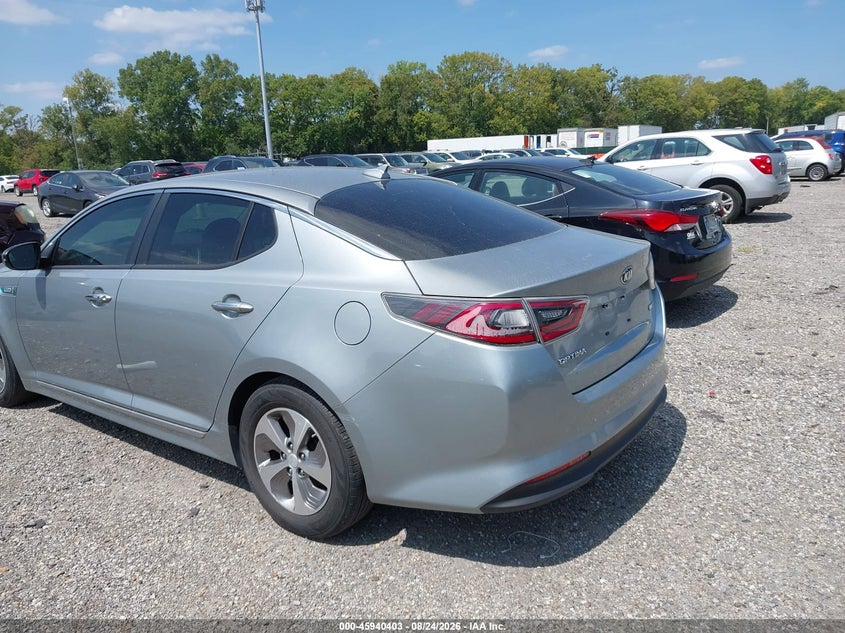 2015 KIA OPTIMA HYBRID auction photo 3