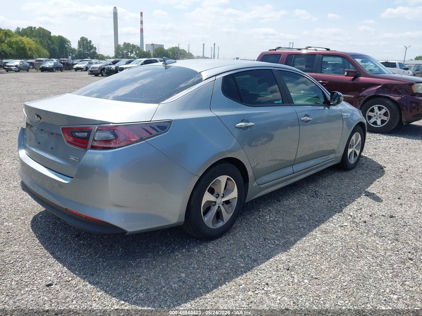 2015 KIA OPTIMA HYBRID auction photo 4