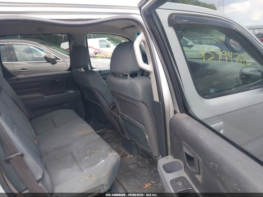 HONDA RIDGELINE 2008 VIN 2HJYK163X8H503266