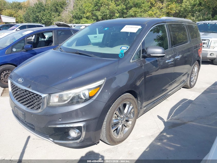 2016 KIA SEDONA auction photo 2