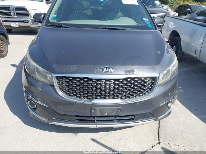 2016 KIA SEDONA auction photo 6