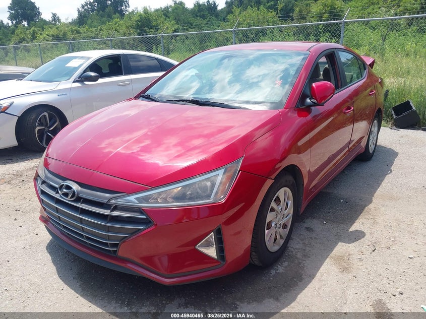 2020 Hyundai Elantra, Удар ззаду, IAAI, VIN KMHD74LF0LU950985 — фото 2