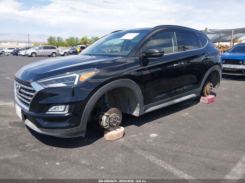 2020 Hyundai Tucson Ultimate, Right Side, IAAI, VIN KM8J3CAL5LU232351 — photo 2
