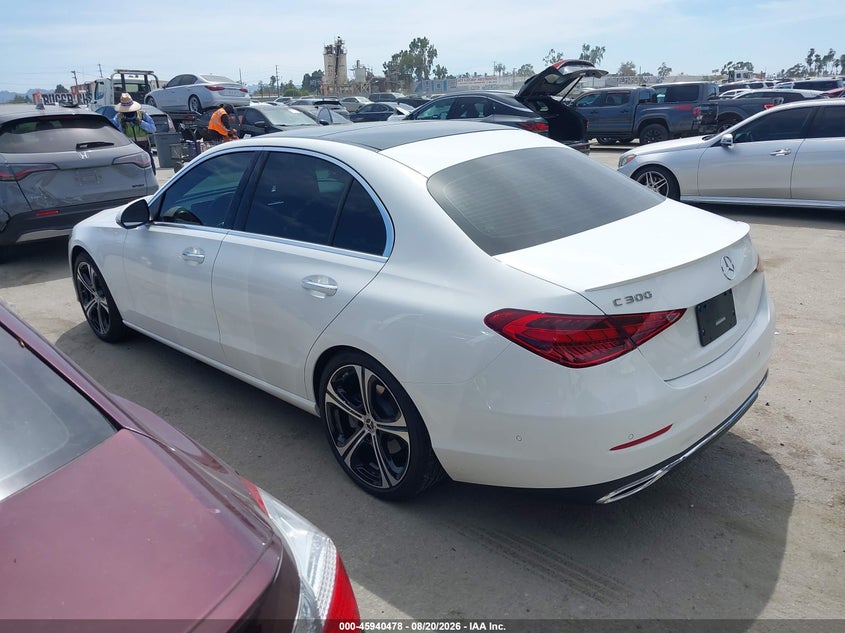 2026 MERCEDES-BENZ C 300 auction photo 3