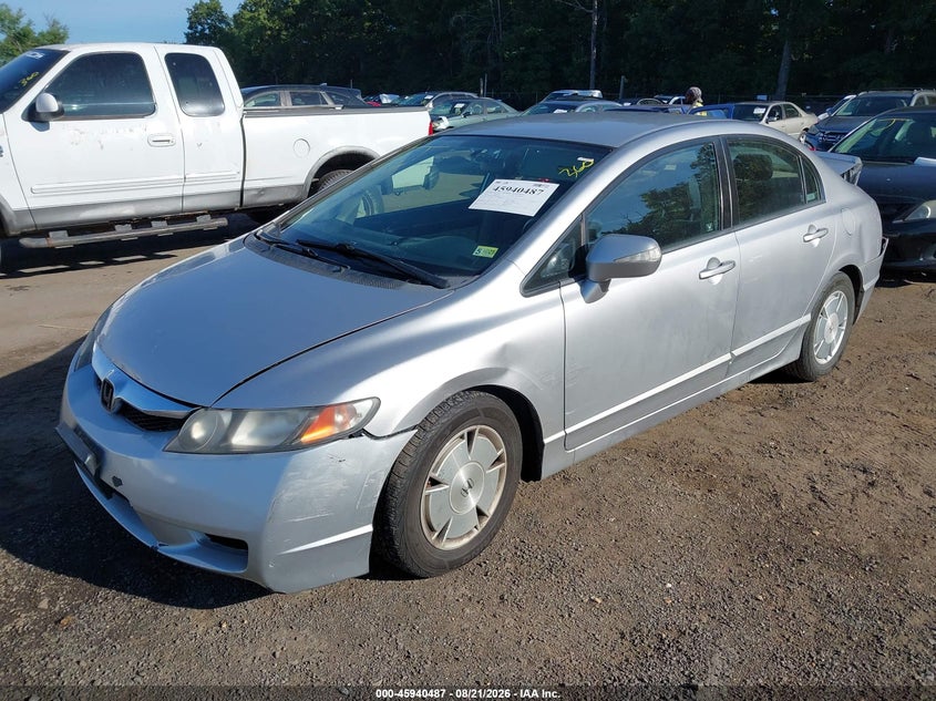 2008 HONDA CIVIC HYBRID auction photo 2