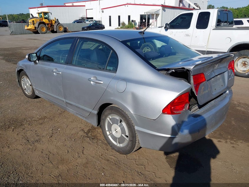 2008 HONDA CIVIC HYBRID auction photo 3