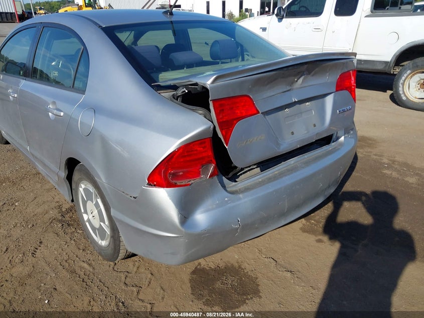 2008 HONDA CIVIC HYBRID auction photo 6