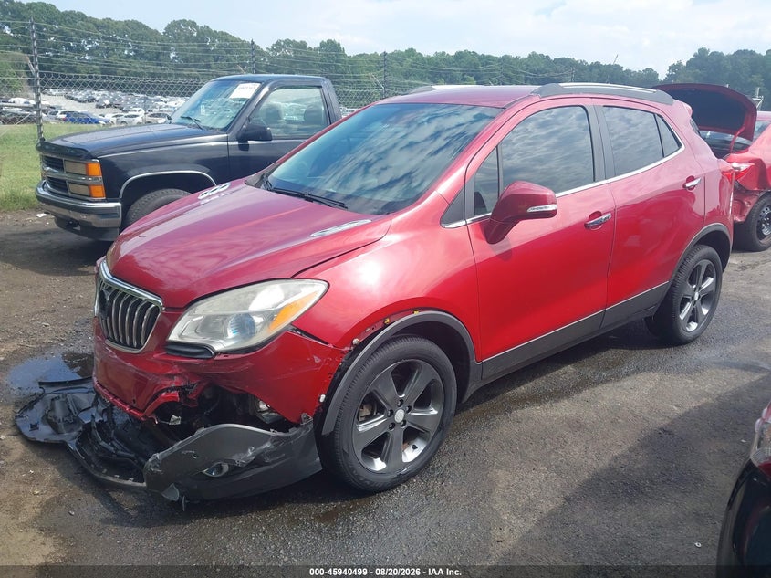 2014 BUICK ENCORE SPORT UTILITY VEHICLE 1.4L I-4 DOHC, VVT, TURBO, 138HP