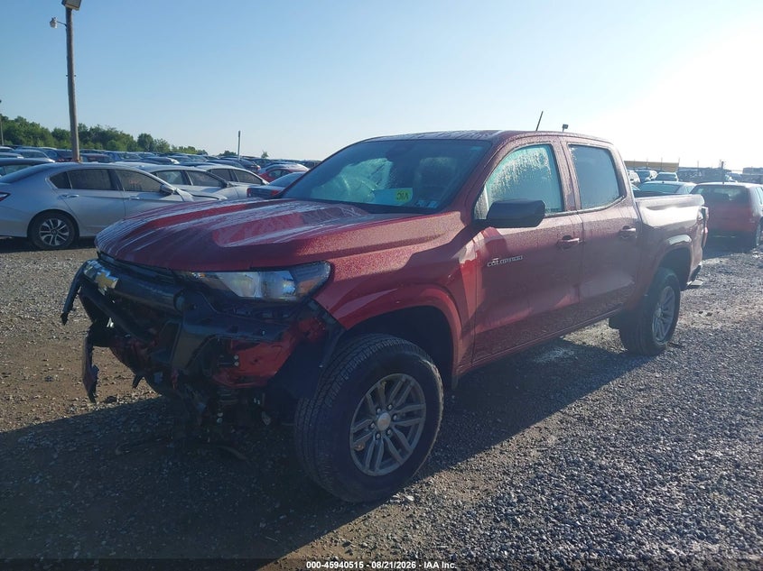 2026 Chevrolet Colorado Lt, 4Wd, Front End, IAAI, VIN 1GCPTCEK5T1207662 — photo 2