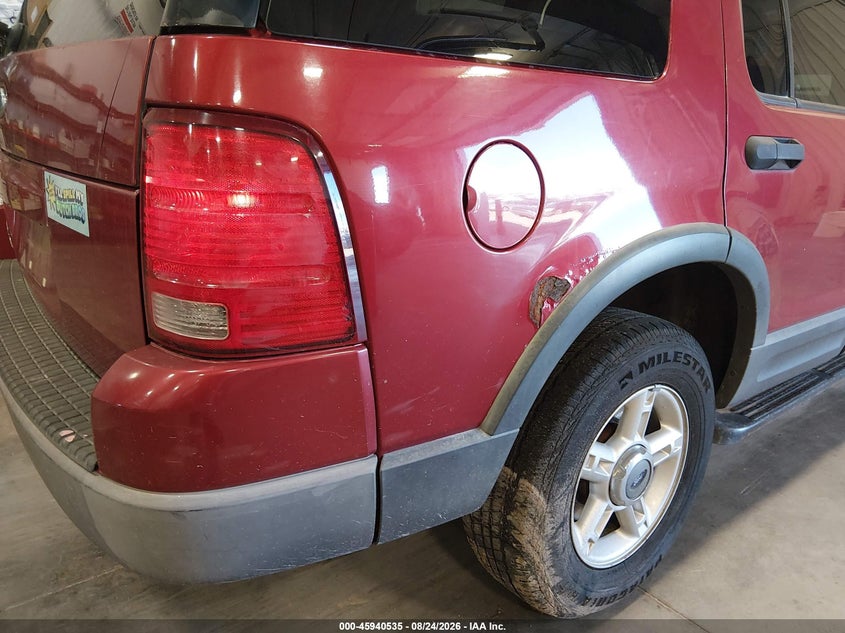 2003 FORD EXPLORER SPORT UTILITY VEHICLE 4.0L V-6 210HP