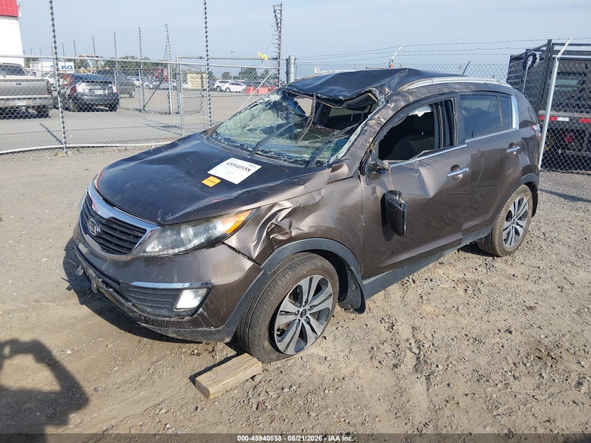 2011 Kia Sportage, Переворот, IAAI, VIN KNDPC3A29B7057086 — фото 2