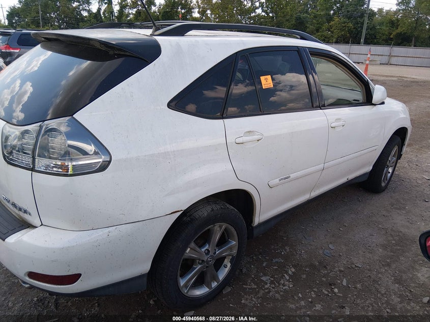 2007 LEXUS RX 400H auction photo 4
