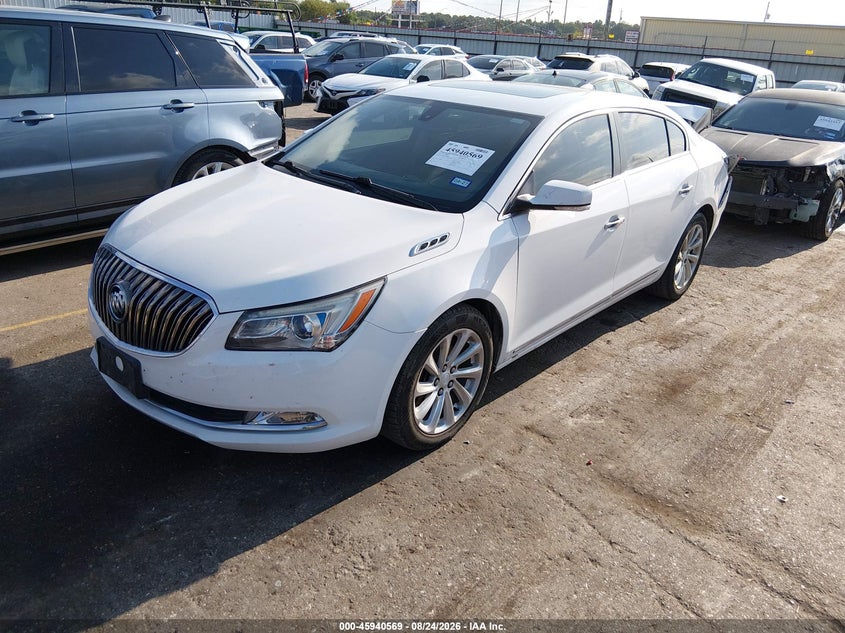 2015 Buick LaCrosse, Удар сзади, IAAI, VIN 1G4GB5G33FF306181 — фото 2
