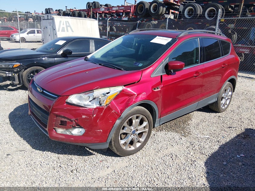 2014 Ford Escape, Front End, IAAI, VIN 1FMCU9GXXEUC06592 — photo 2