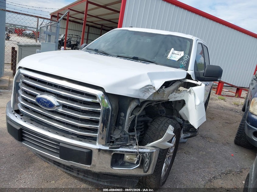 Vin: 1ftew1cp2gkf79543, lot: 46439775, ford f-150 xlt 20162
