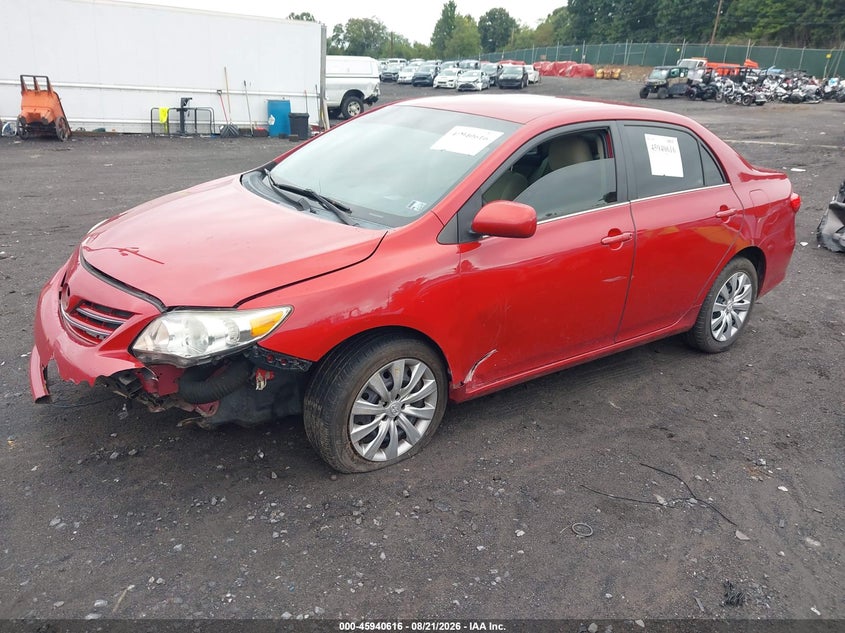 2013 TOYOTA COROLLA auction photo 2