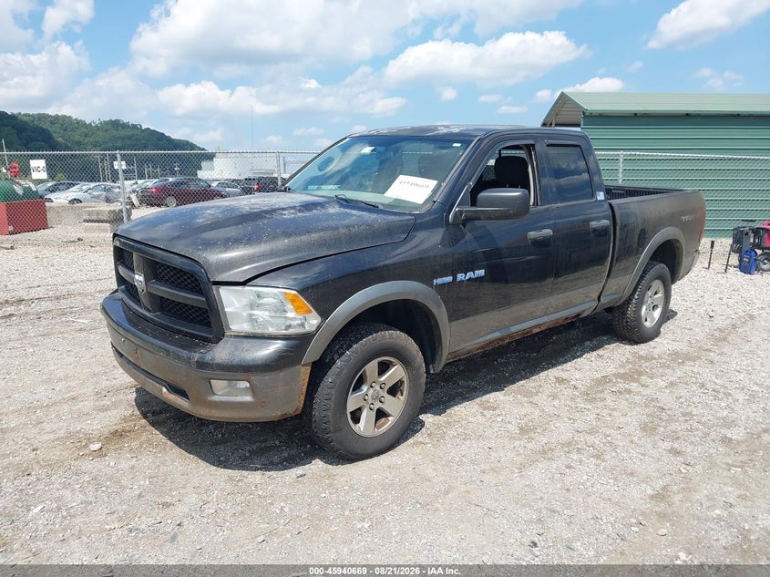 DODGE RAM 1500 2010 VIN 1D7RV1GT1AS103342