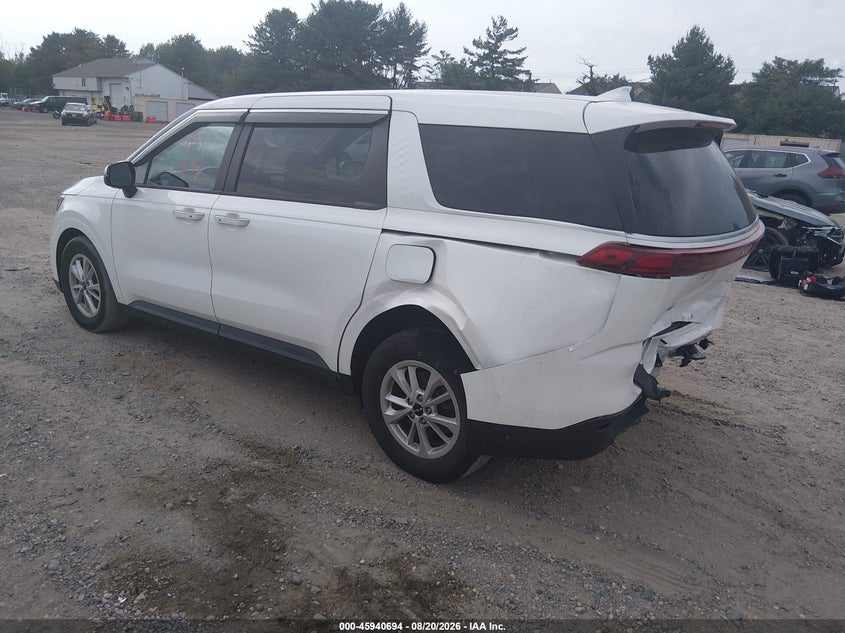 Vin: kndnb4h37r6314938, lot: 46439865, kia carnival mpv lx seat package 20243