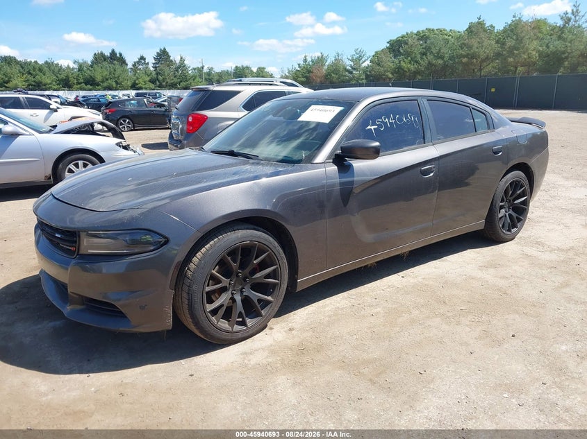 2015 Dodge Charger, Затопление, IAAI, VIN 2C3CDXBG1FH835781 — фото 2