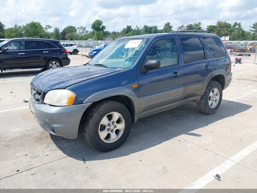 2001 Mazda Tribute, Front End, IAAI, VIN 4F2CU08121KM45179 — photo 2