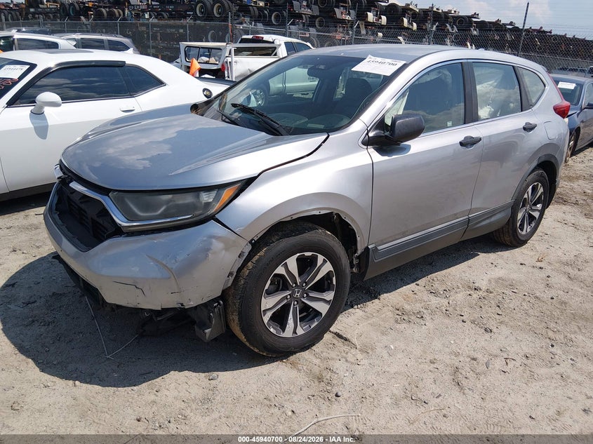 2017 Honda CR-V, Удар спереду, IAAI, VIN 7FARW5H3XHE000249 — фото 2
